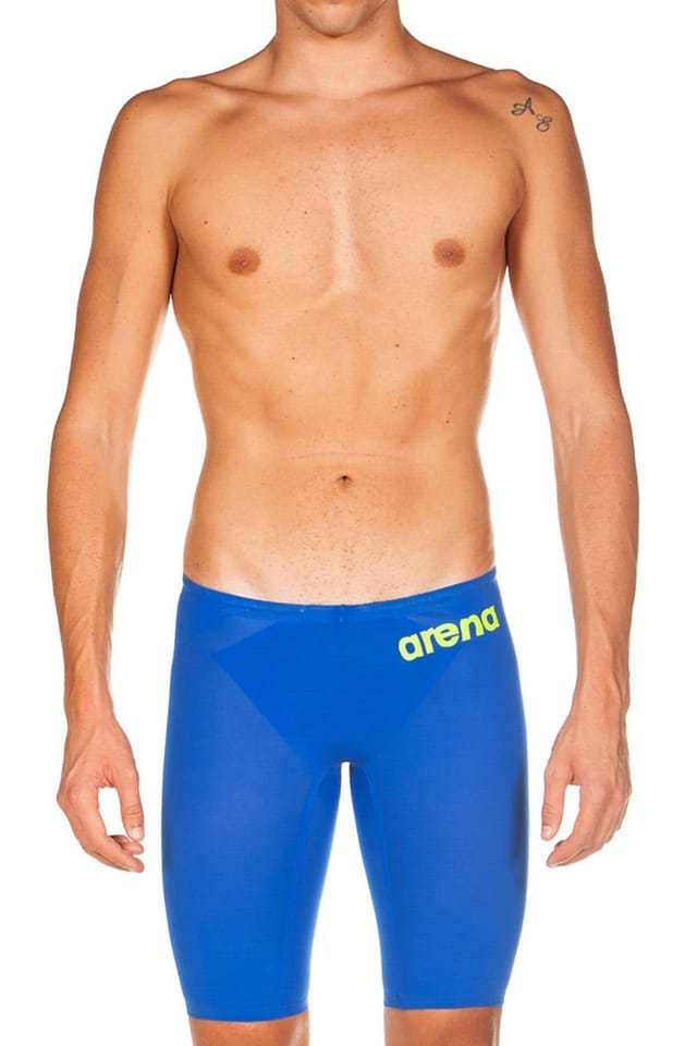 Arena Arena Men's Powerskin Carbon Air 2 Jammer - Blue / Grey - 3