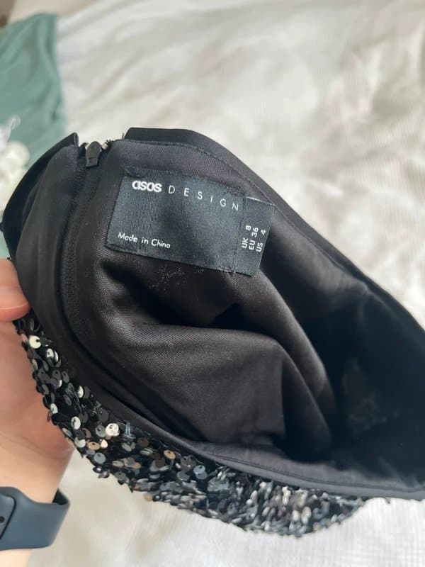 ASOS Sequin mini skirt