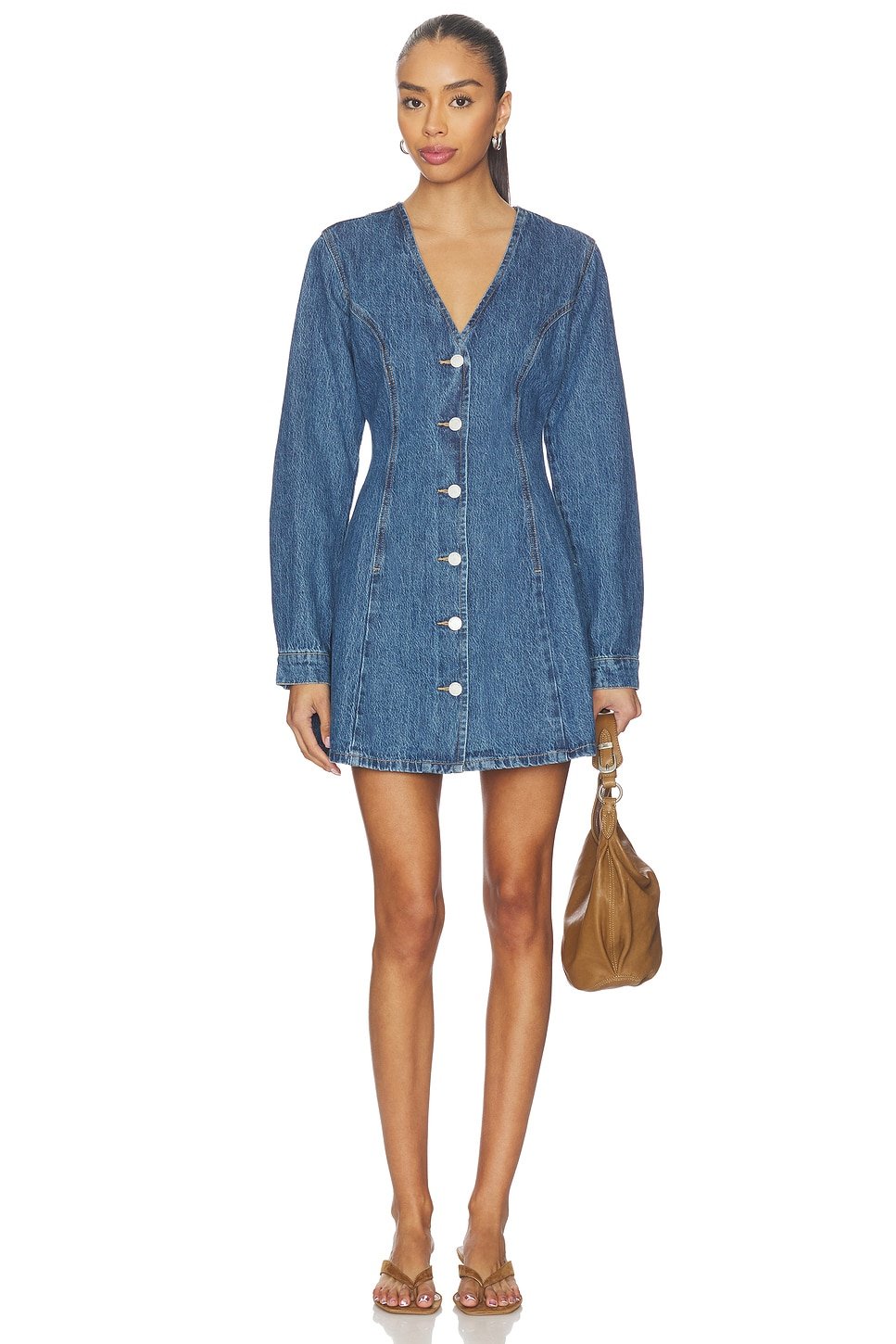 revolve Denim Dress - 1