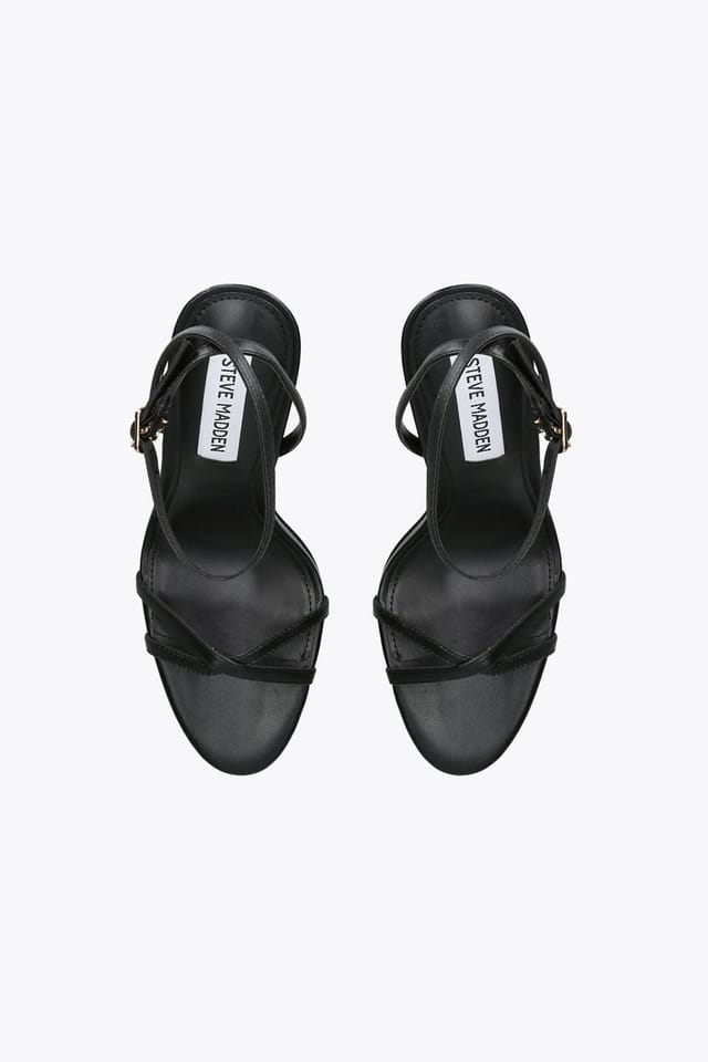 Steve Madden STEVE MADDEN Women's 'Juniper' Leather Heels in Black - 2