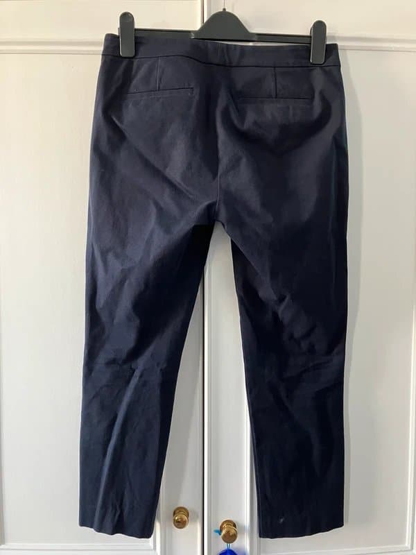 Ralph Lauren Ralph Lauren cropped navy trousers
