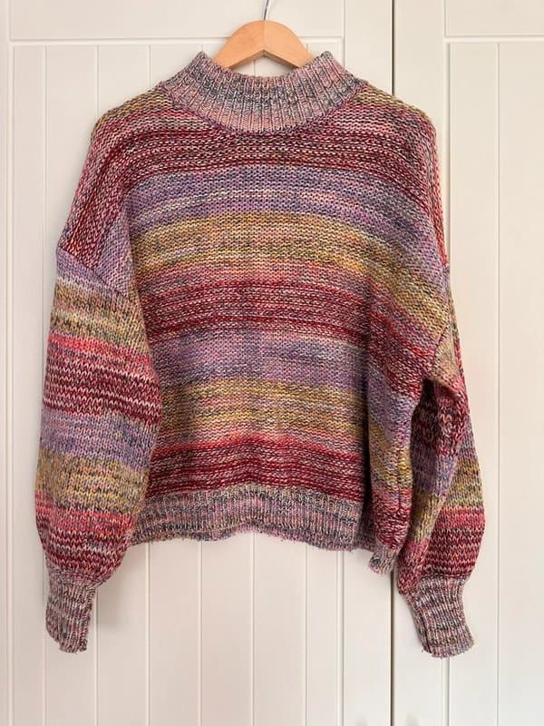 ASOS ASOS multicoloured knit jumper size 14