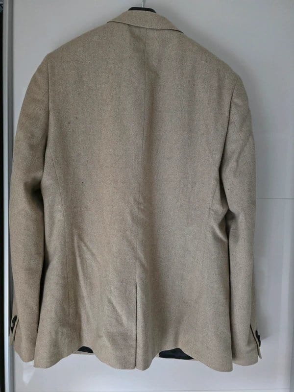 New Look Mens Beige Wool Blazer