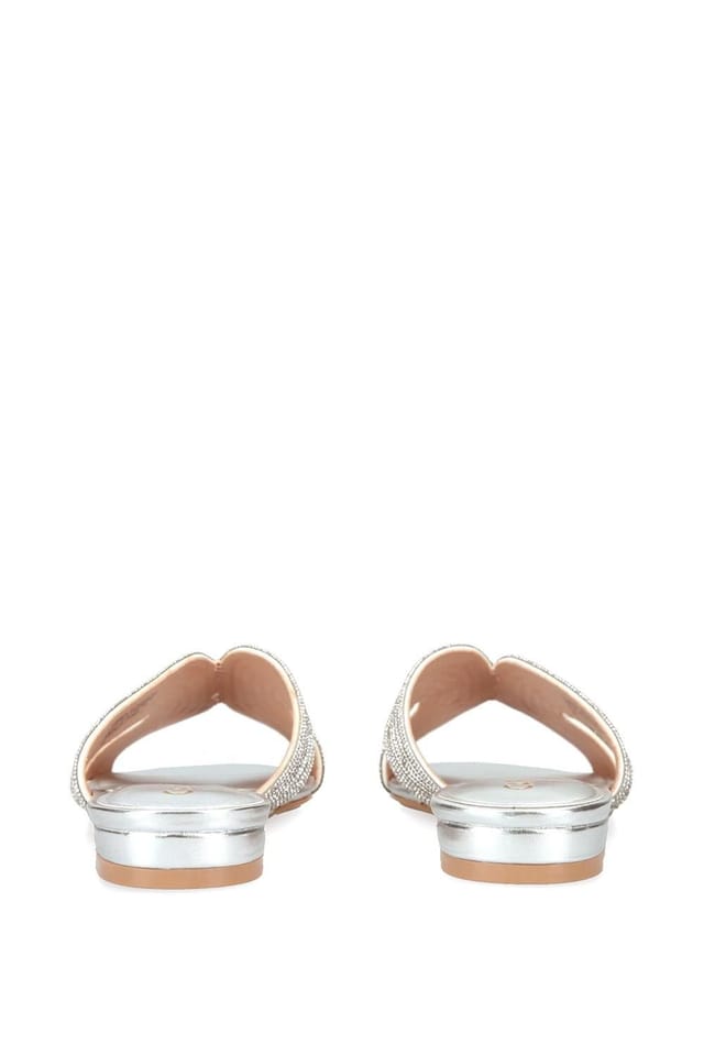 Carvela Carvela Women's 'Gala Mule Jewel' Flats in Silver - 3