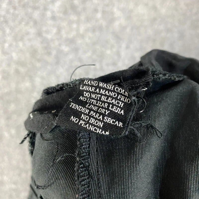 know one cares Know One Cares Cargo Pants Women's XL Belt Stretch Polyester Blend Black