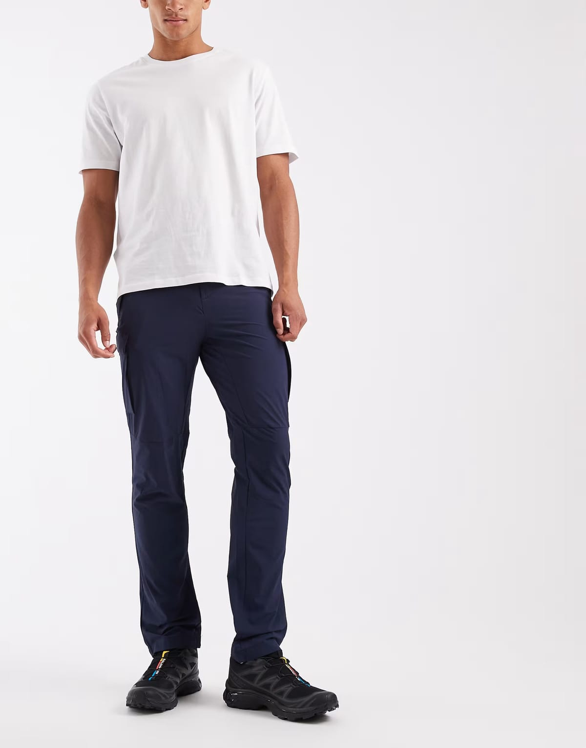 ASOS Regatta Anti-insect summer questra cargo trousers in navy - 1