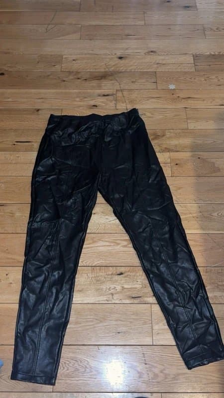 New Look Leather trousers