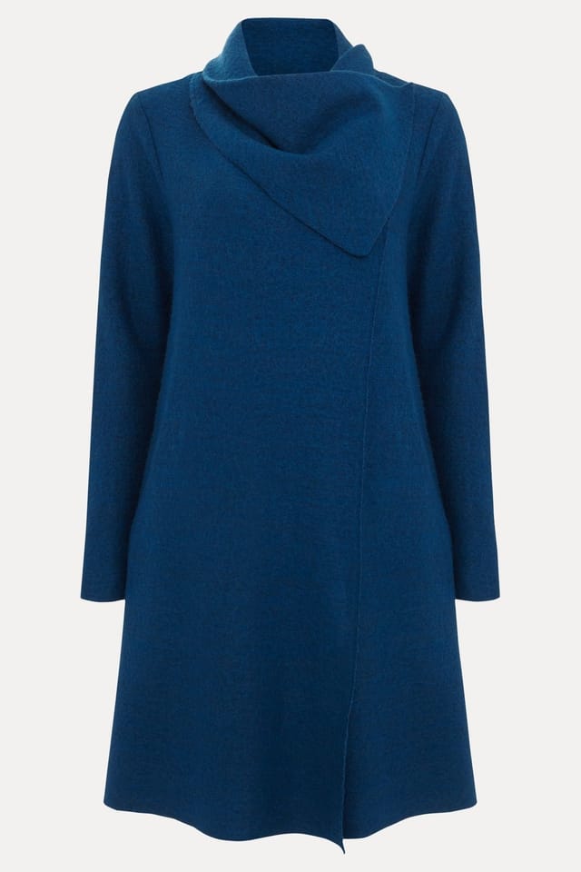 Phase Eight Phase Eight Women's Bellona Knit Coat in Cobalt - 2