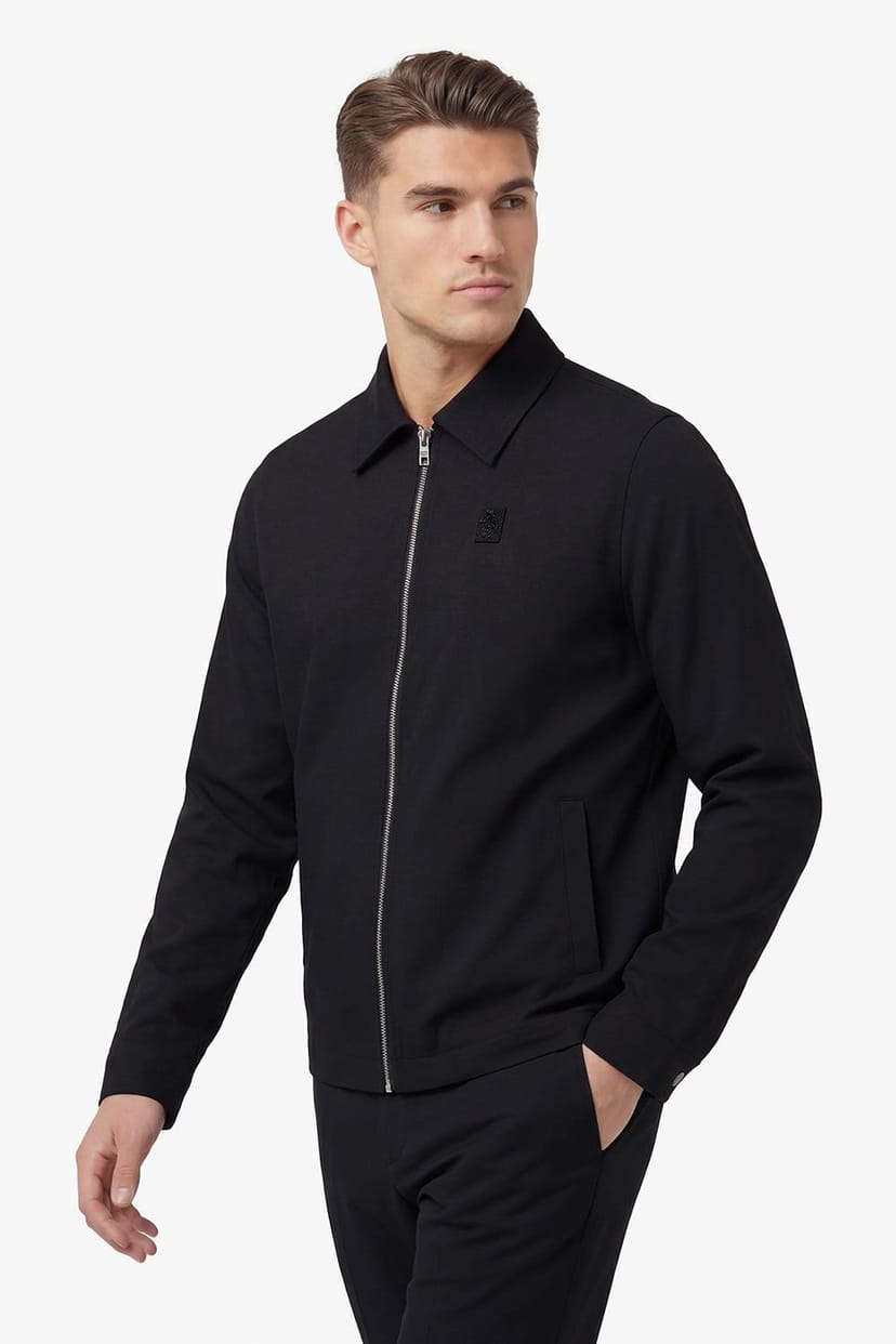 Luke 1977 Luke 1977 Men's Osaka Smart Zip Jacket in Black - 1