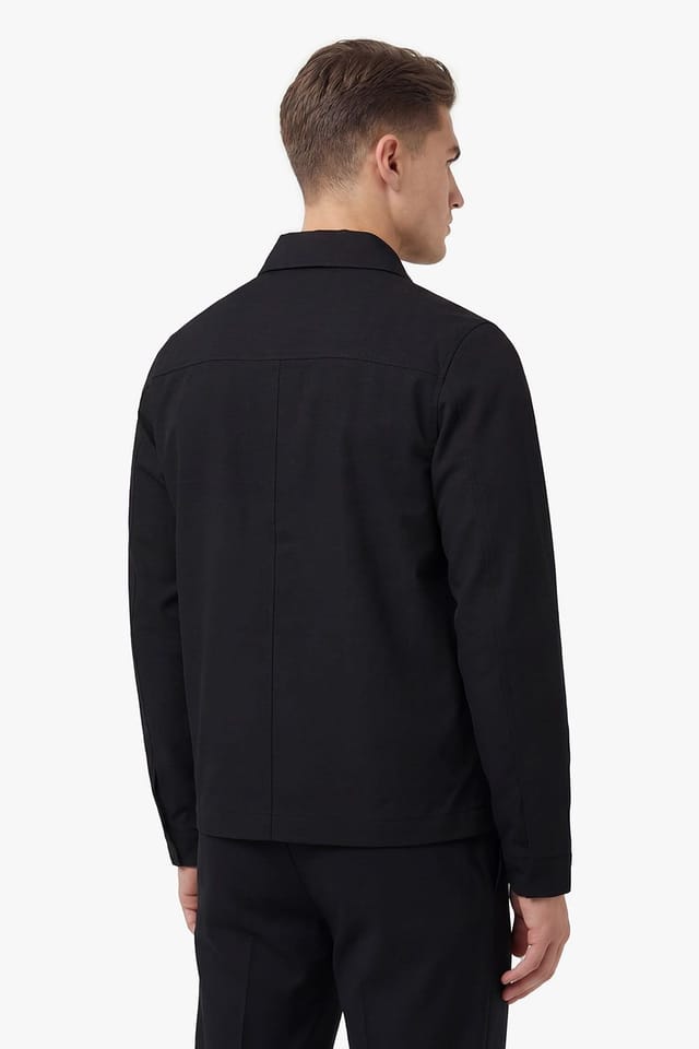 Luke 1977 Luke 1977 Men's Osaka Smart Zip Jacket in Black - 2