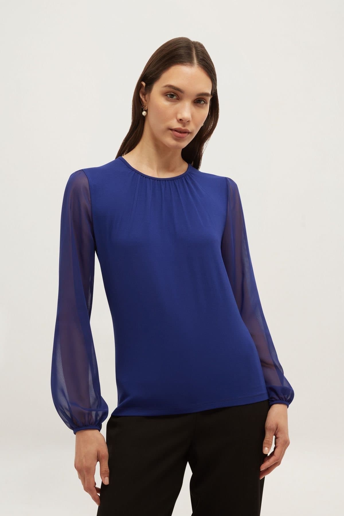 Hobbs London Hobbs London Women's Macie Top in Violet