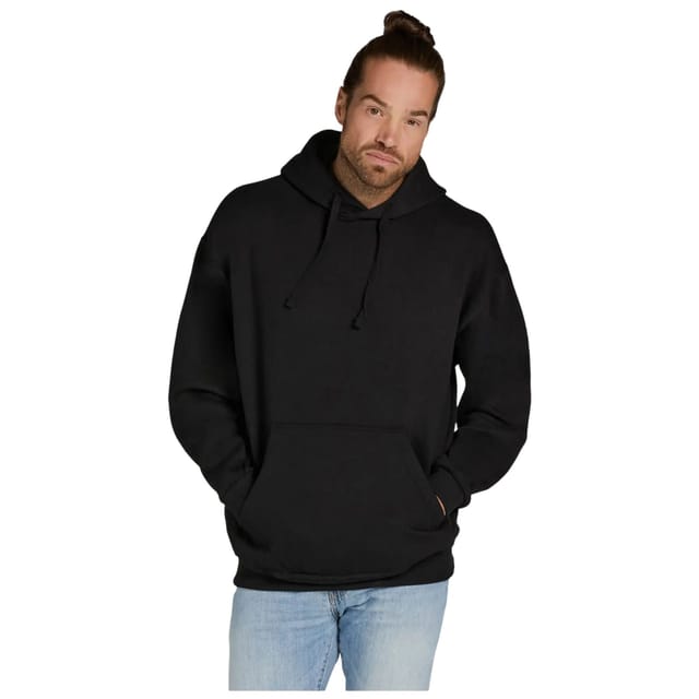 SG SG Men's Plain Hoodie in Black - 3