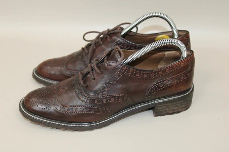 Accatino Accatino Made in Italy Women’s Brogue Shoes Brown Leather, Size EU 37.5 / UK 4