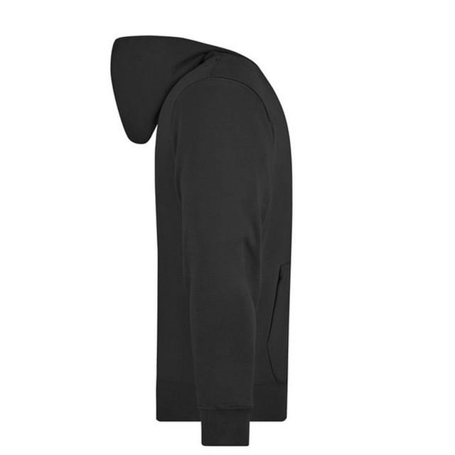 James and Nicholson James and Nicholson Men's Full Zip Hoodie in Black - 3