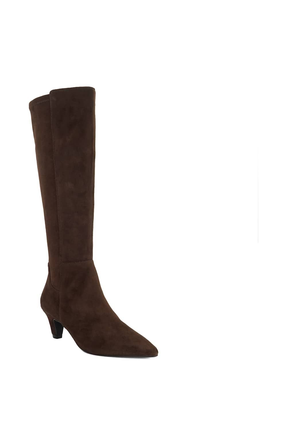 Dune London Dune London Women's 'Sera' Suede Knee High Boots in Brown - 2