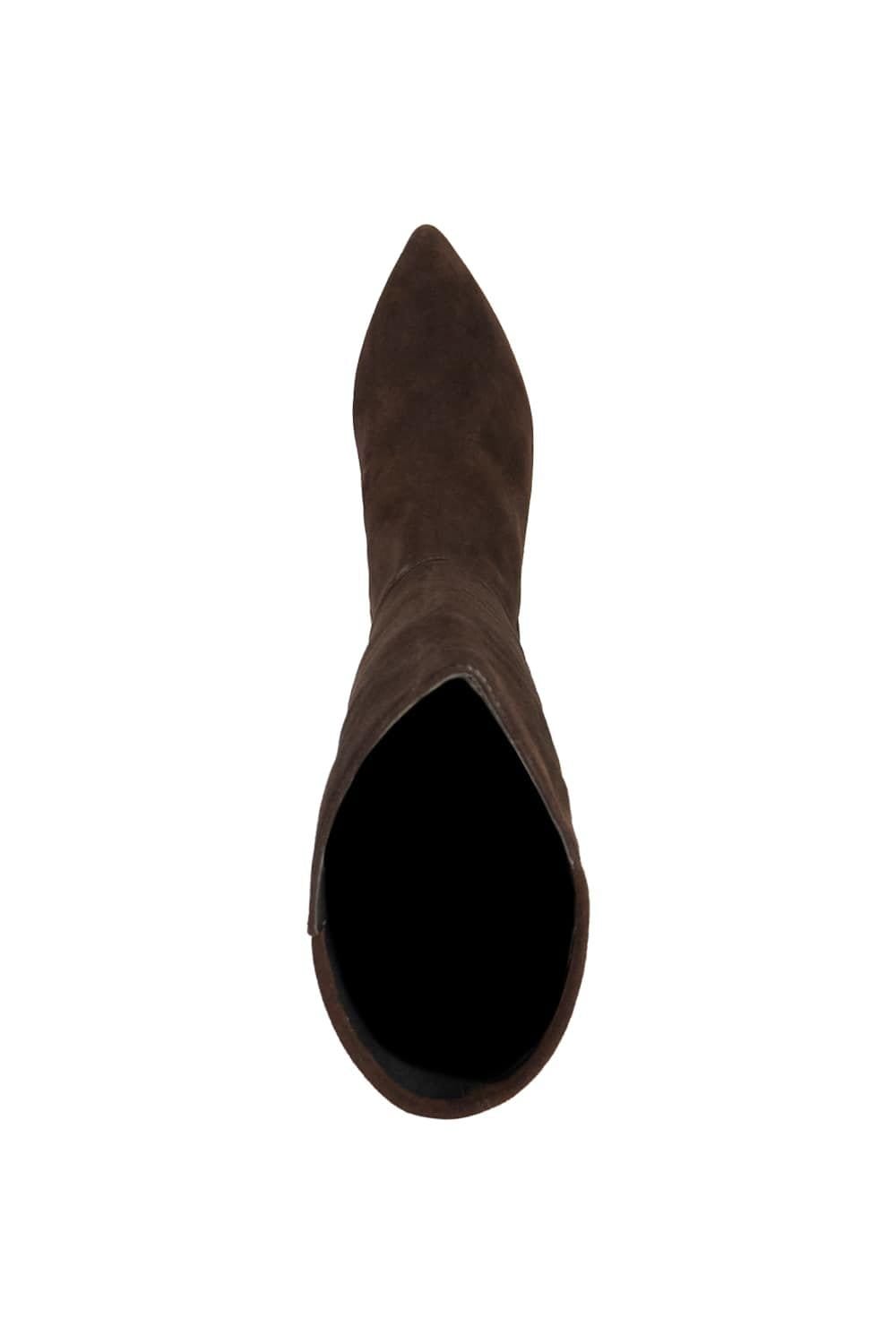 Dune London Dune London Women's 'Sera' Suede Knee High Boots in Brown - 4