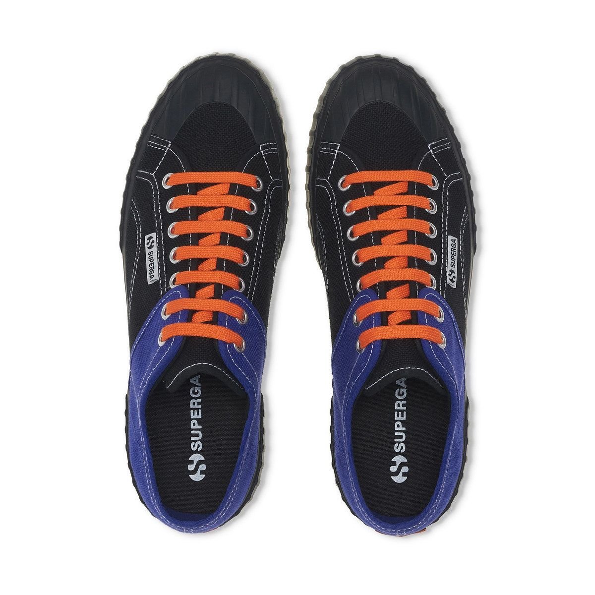 Superga Superga Women's Colour Block Trainers in Navy - 3