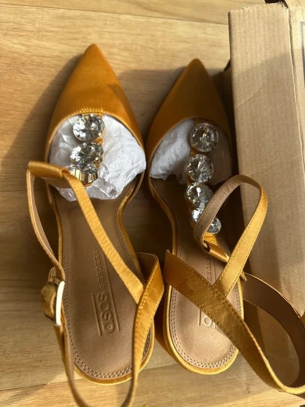 ASOS ASOS Peacock Embellished High Heels