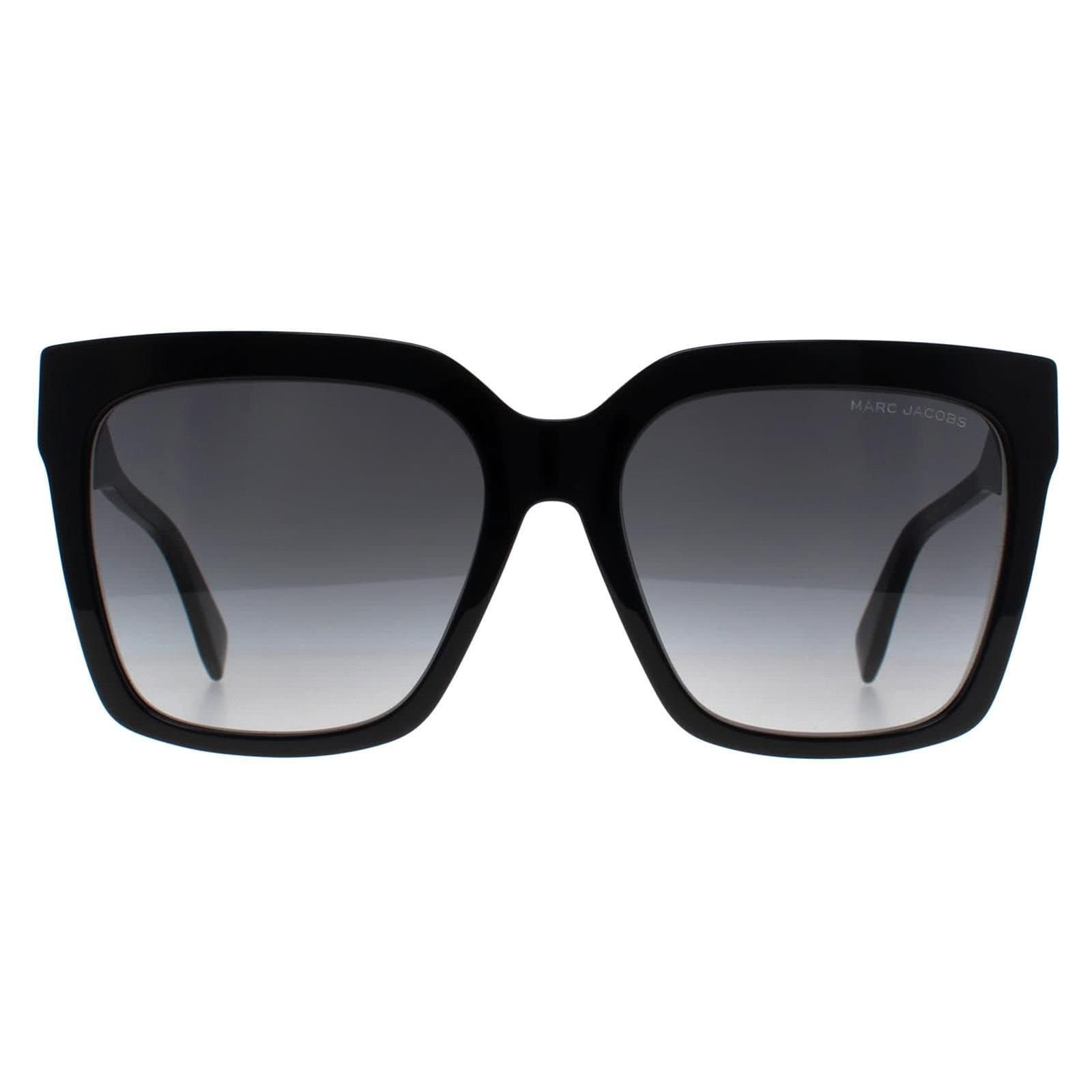 Marc Jacobs Marc Jacobs Women's Square Black Dark Grey Gradient MARC 764/S