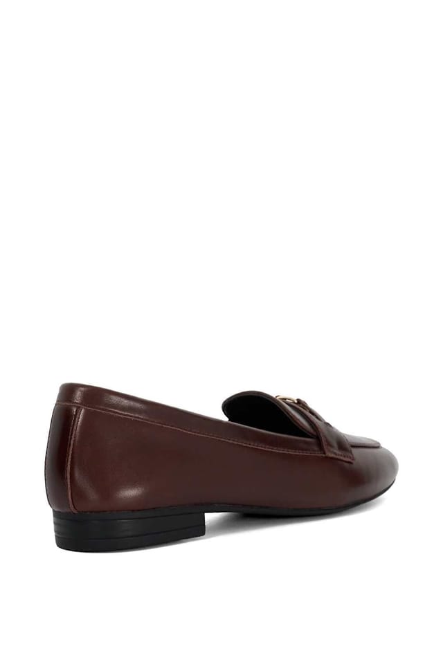Dune London Dune London Women's 'Glight' Leather Loafers in Brown - 3
