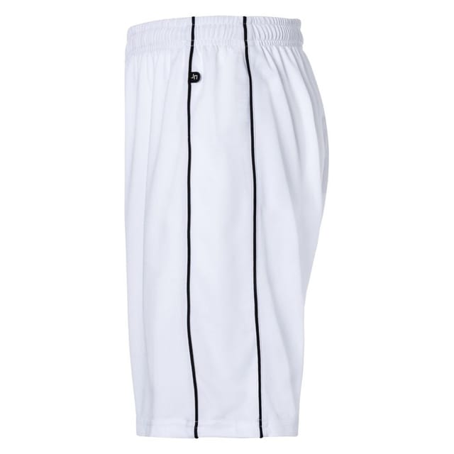 James and Nicholson James and Nicholson Men's Basic Team Shorts in White - 3
