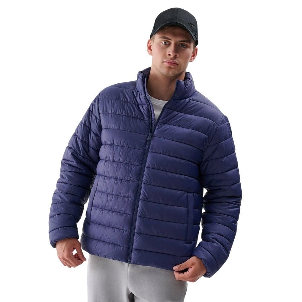 4F 4F Men's M483 Synthetic Down Padded Jacket in Navy - 4