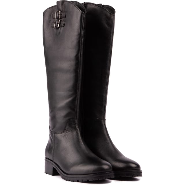 SOLE SOLE Women's Gabby Knee High Boots in Black - 3
