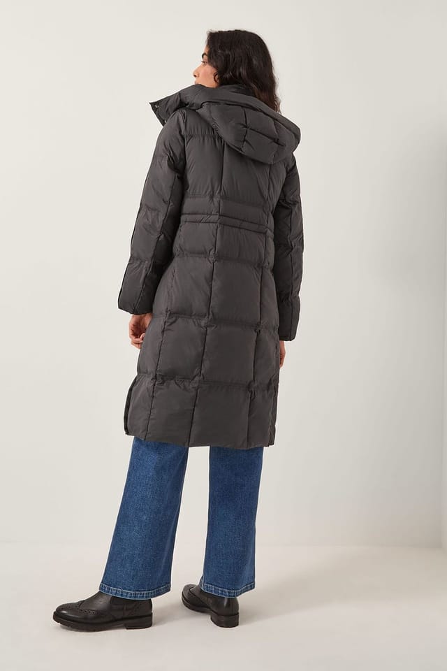 Monsoon Monsoon Women's Molly Long Puffer Coat Black - 2