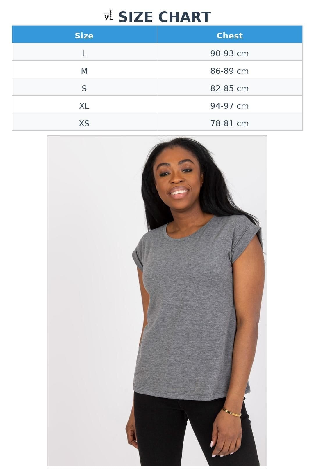 Love Lace Love Lace Women's Straight Cut Short Sleeve T-Shirt for Everyday in Grey - 4