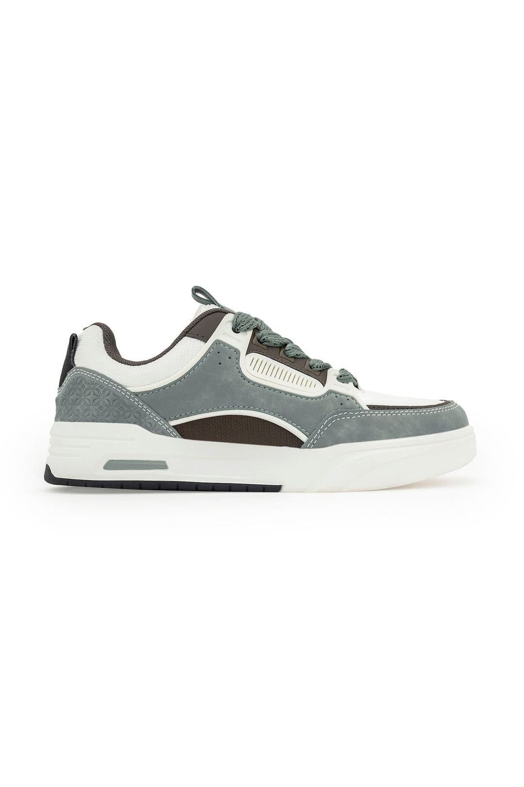 STYLEWISE STYLEWISE Women's Classic Court Lifestyle Trainers in Grey