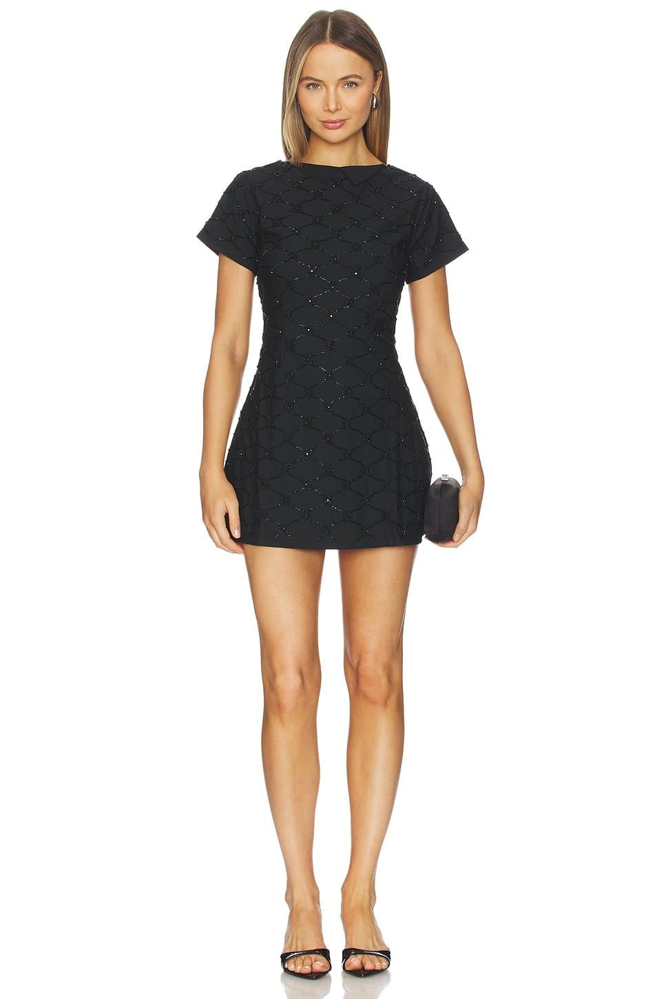 revolve Mathilde Hand Beaded Mini Dress