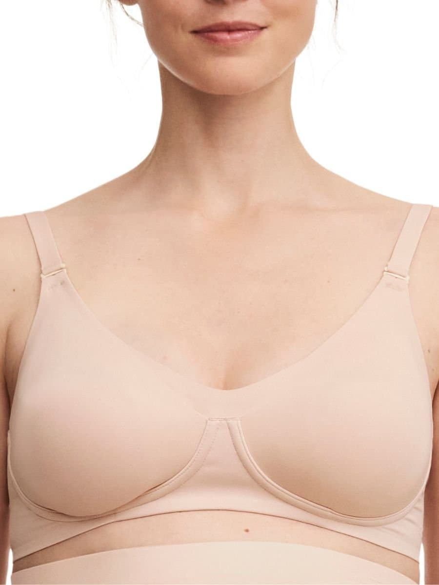 Chantelle Chantelle Women's Pure Maternity Nursing Bra in Beige