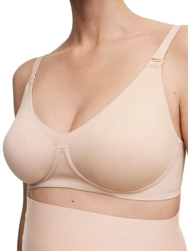 Chantelle Chantelle Women's Pure Maternity Nursing Bra in Beige - 3