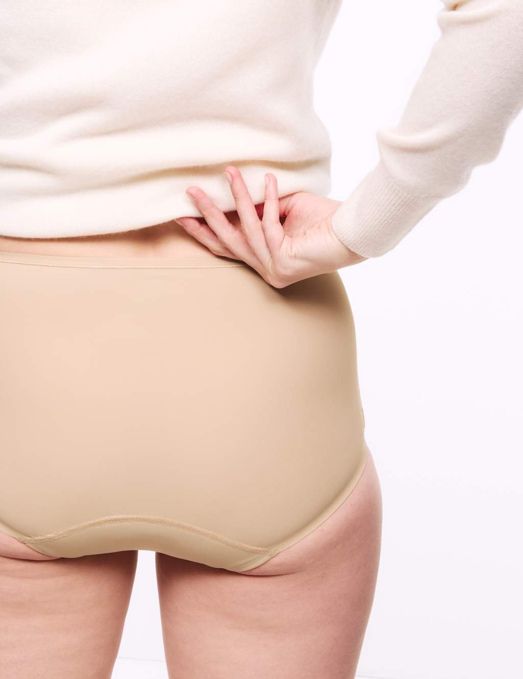 Marks & Spencer M&S 3pk No VPL Heavy Absorbency Period Full Briefs Rose Quartz - 3