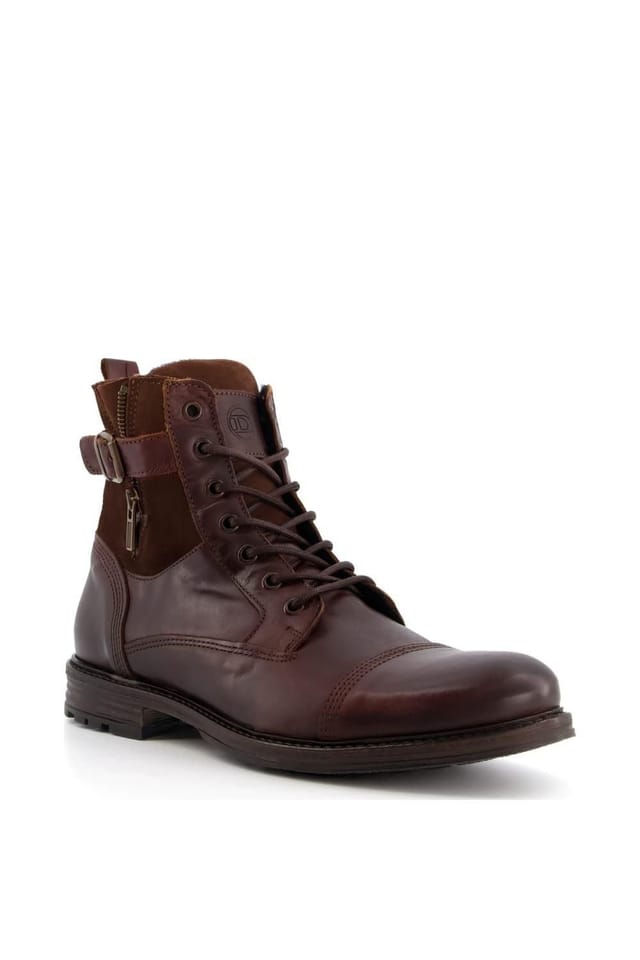 Dune London Dune London Men's 'Call' Leather Casual Boots in Brown - 2