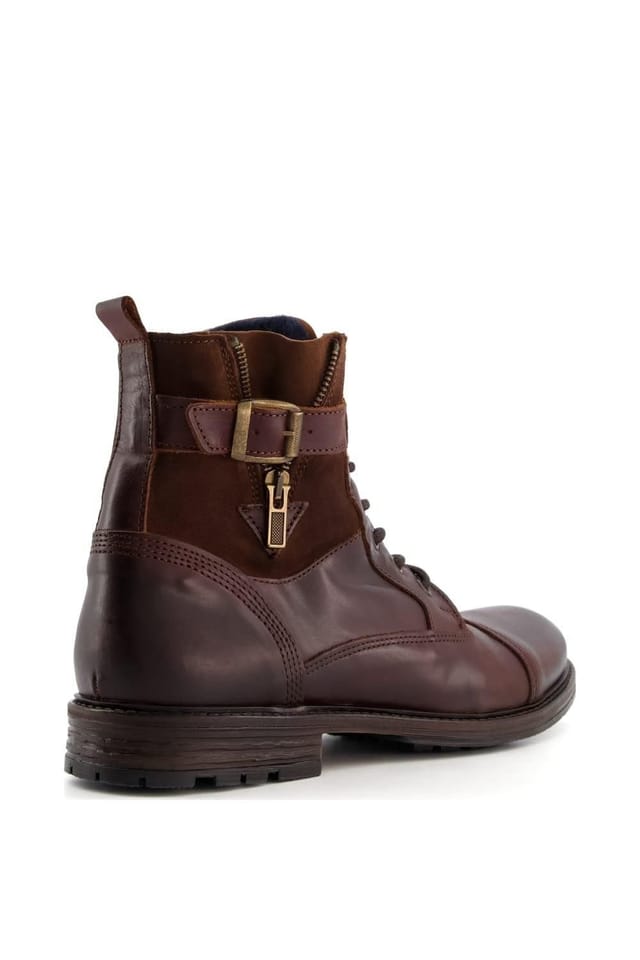 Dune London Dune London Men's 'Call' Leather Casual Boots in Brown - 3