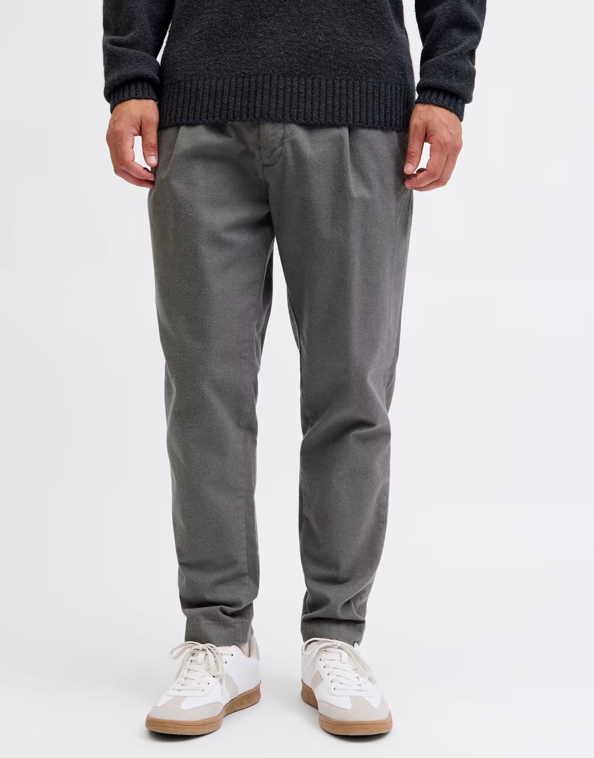 ASOS Jack & Jones Classic trousers in castlerock - 1