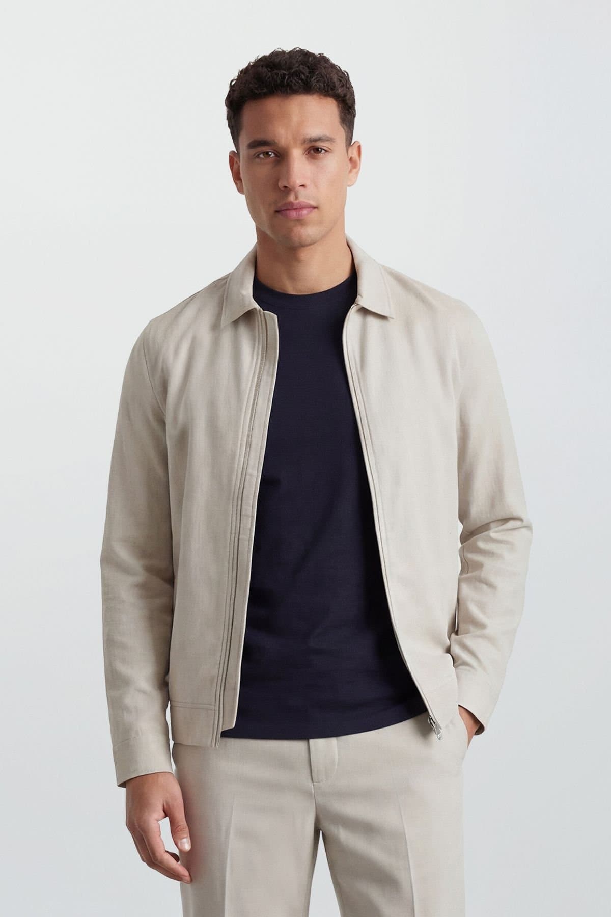 Burton Burton Men's Natural Smart Harrington Jacket