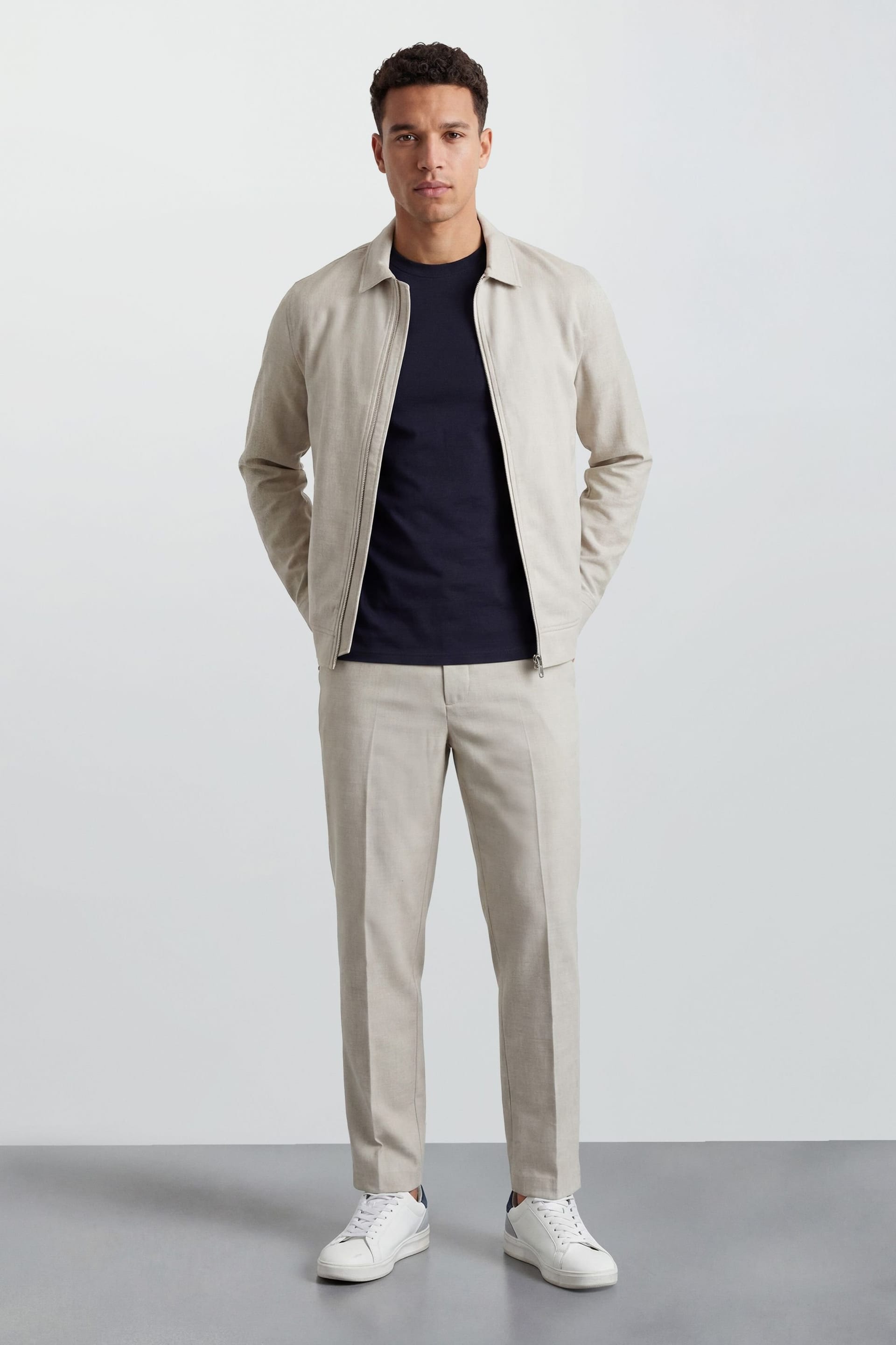 Burton Burton Men's Natural Smart Harrington Jacket - 4