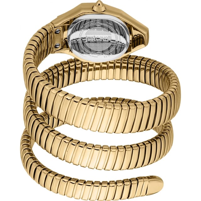 Just Cavalli Just Cavalli Women's JC1L397M0035 Signature Snake 24mm Quartz Watch in Gold - 2