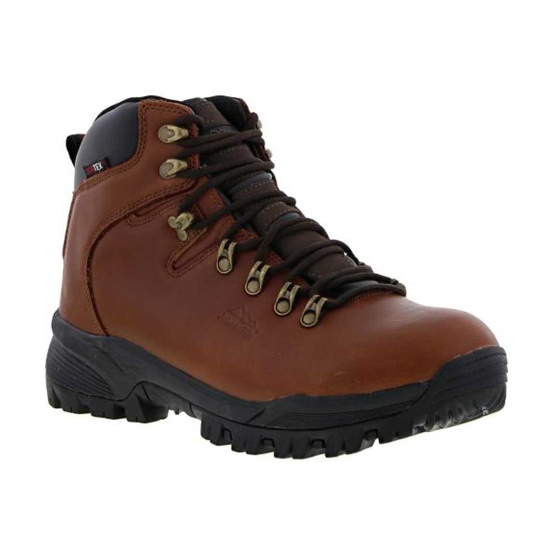 Johnscliffe Johnscliffe Men's Canyon Leather Superlight Hiking Boots in Light Brown