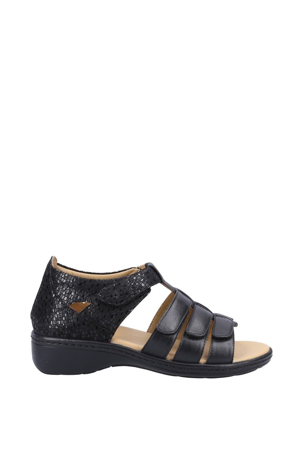 Fleet & Foster Fleet & Foster Women's Julie Sandal in Black - 4