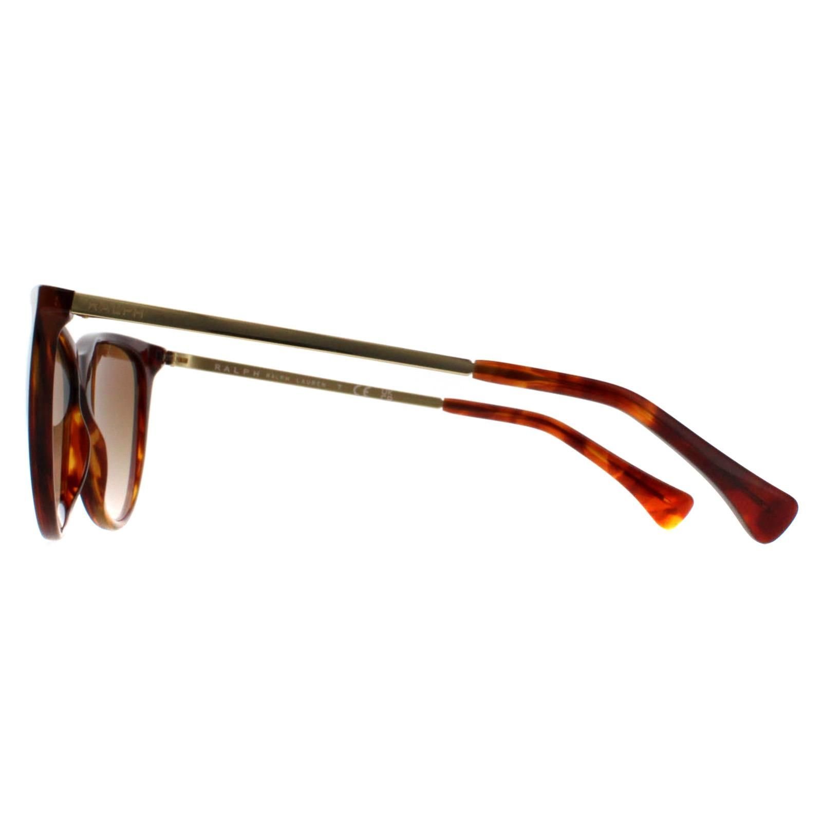Ralph by Ralph Lauren Ralph by Ralph Lauren Women's Cat Eye Shiny Havana Orange Brown Gradient RA5290 - 3