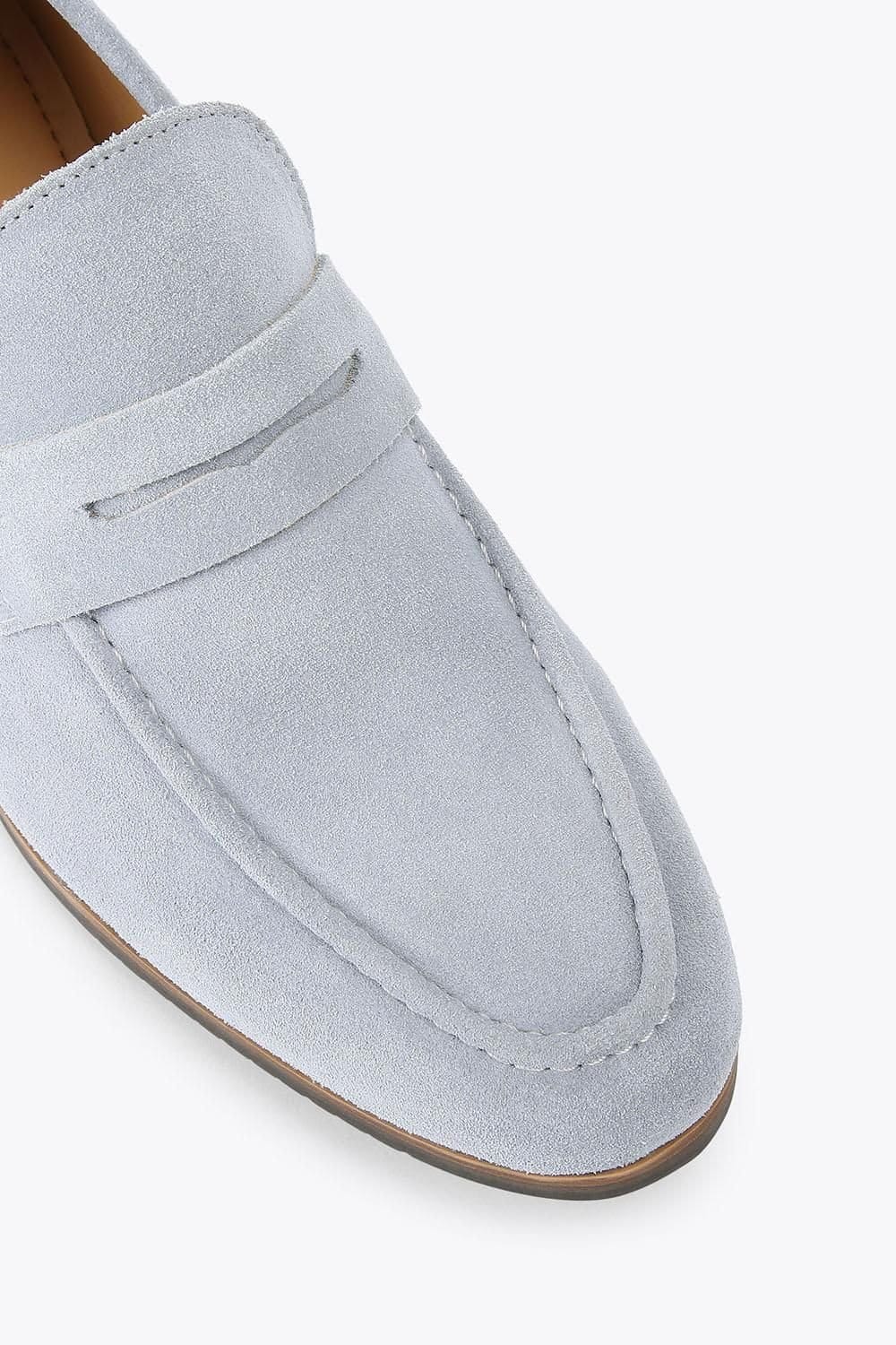 KG Kurt Geiger KG Kurt Geiger Men's 'Freddy' Suede Shoes in Pale Blue - 4