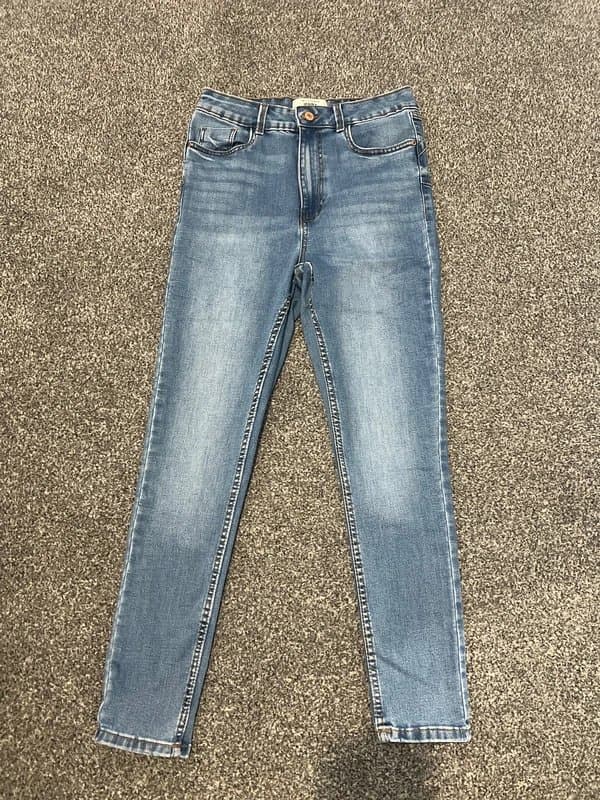 New Look New look blue skinny jeans