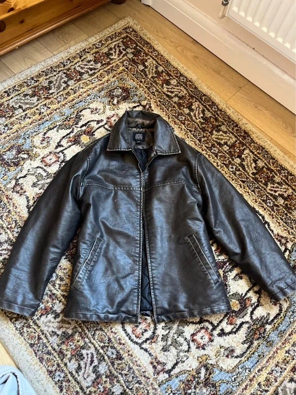 Urban Outfitters Urban Outfitters BDG faux leather brown oversized jacket