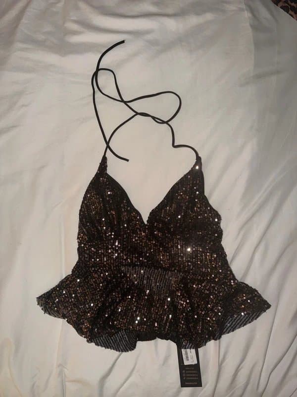 New Look Sequin top