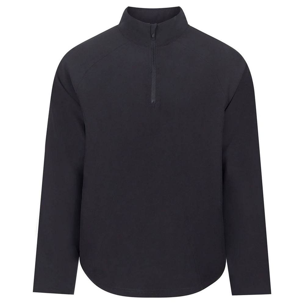 Tombo Tombo Men's Technical Quarter Zip Track Top in Black - 3