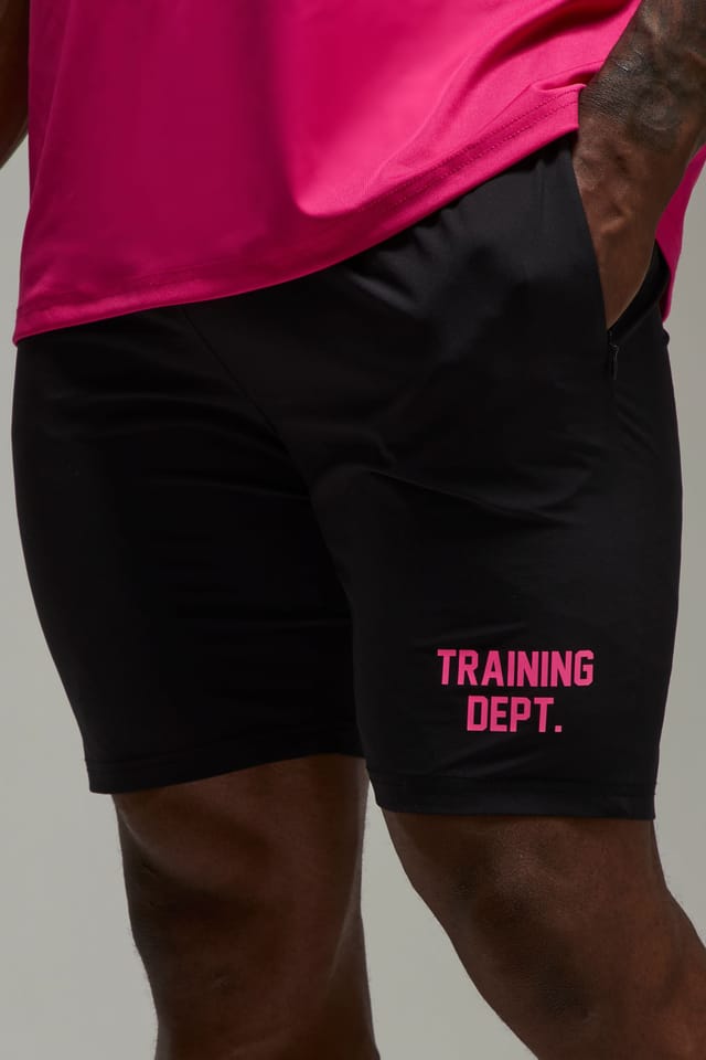 Training Dept. Training Dept. Men's Training Dept Performance 5inch Short in Black - 3