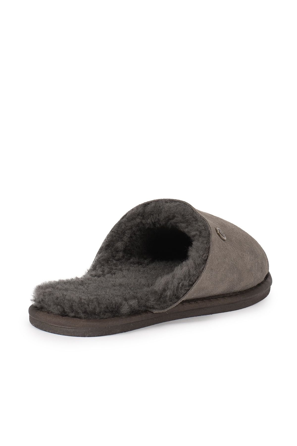 Celtic & Co Celtic & Co Women's ' British Sherling Mules in Dark Brown - 4